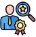 Expert Authors icon - professional writer with pen